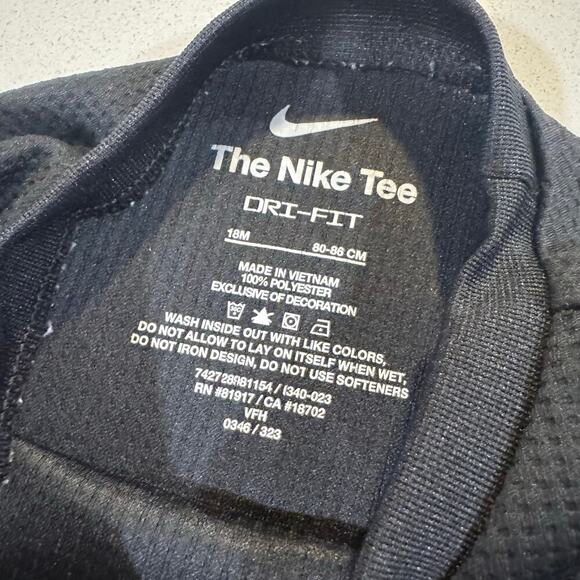 Nike Dri-Fit Baby Boy 18M Long Sleeve Shirt - Picture 3 of 4